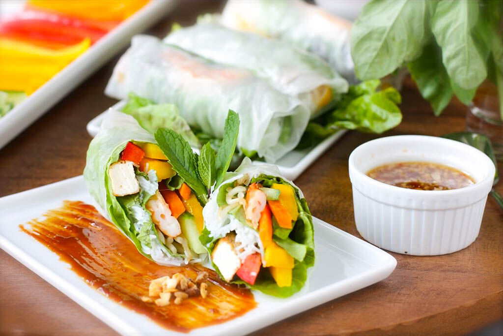 Savor fresh fusion cuisine