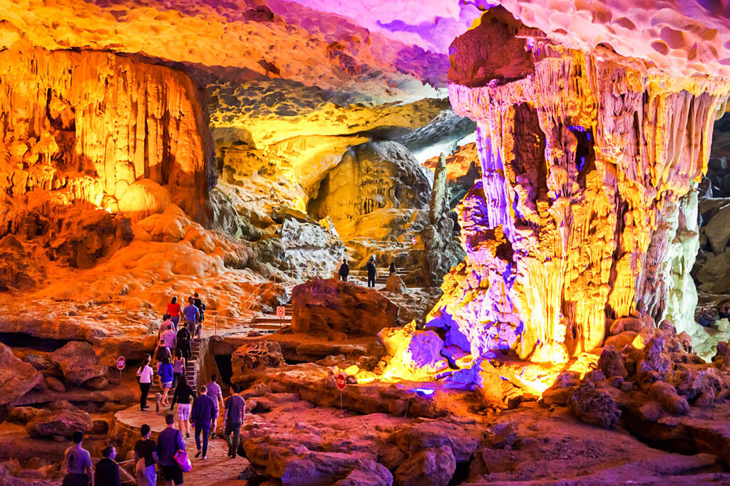 Discover mystical caves on Le Journey Elegance