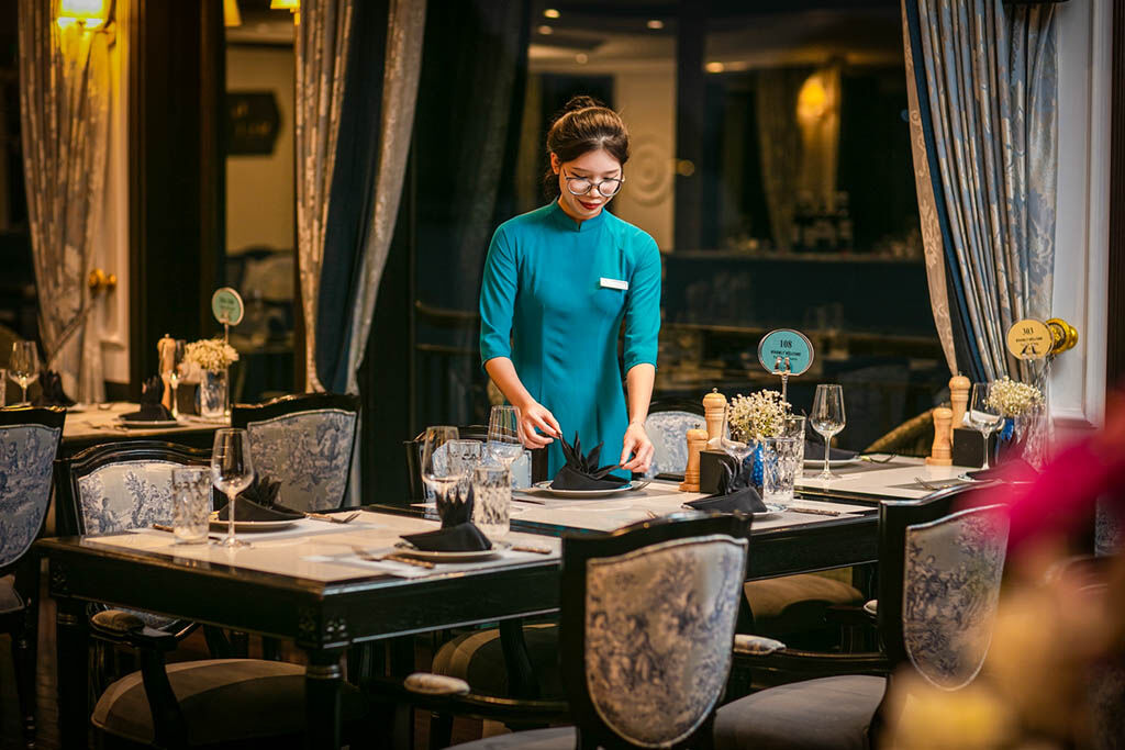 Indulge in world-class hospitality on your Halong Bay cruise