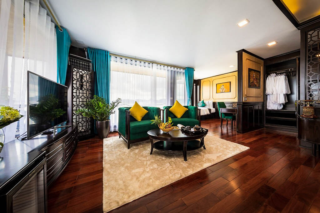Relax in your private luxury cruise cabin