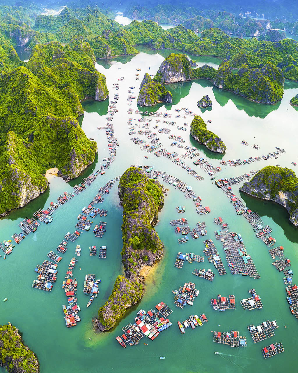 Explore floating villages on your cruise journey