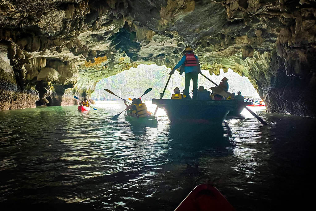 Start your cruise journey with Halong Bay’s serene glow