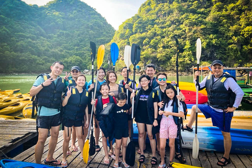 Smiles and connection during a shared cruise journey