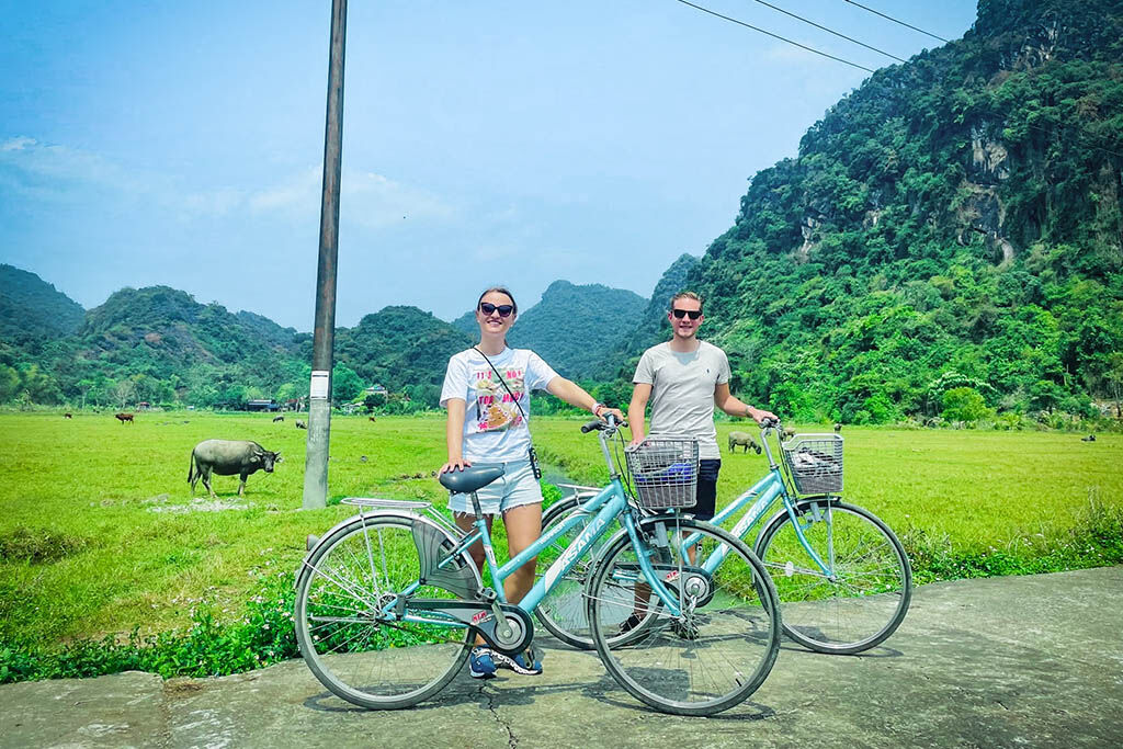 Cycle through peaceful island trails in Halong Bay