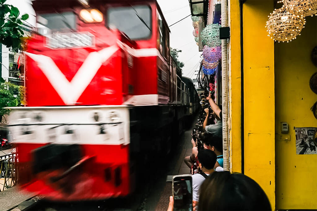 Wander through the vibrant lanes of Hanoi’s historic quarter