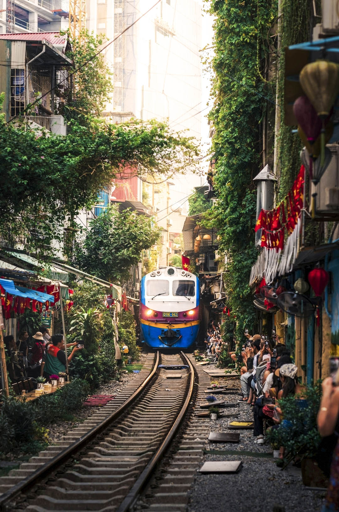 Start your journey with Hanoi Train Streets’ exciting glow