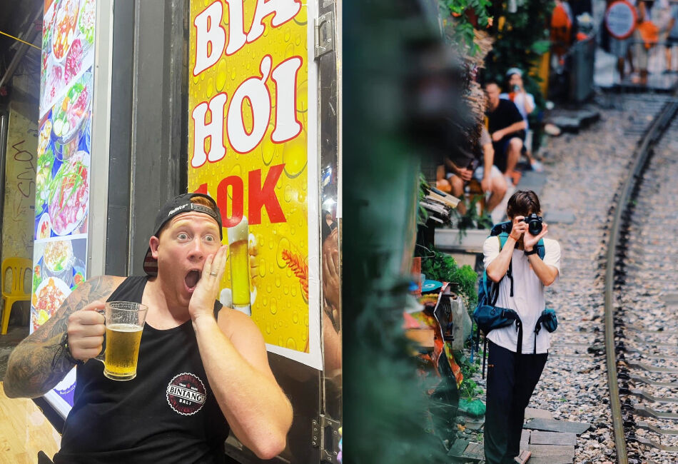 Capture the thrilling beauty of Hanoi Train Streets’ cultural landmarks