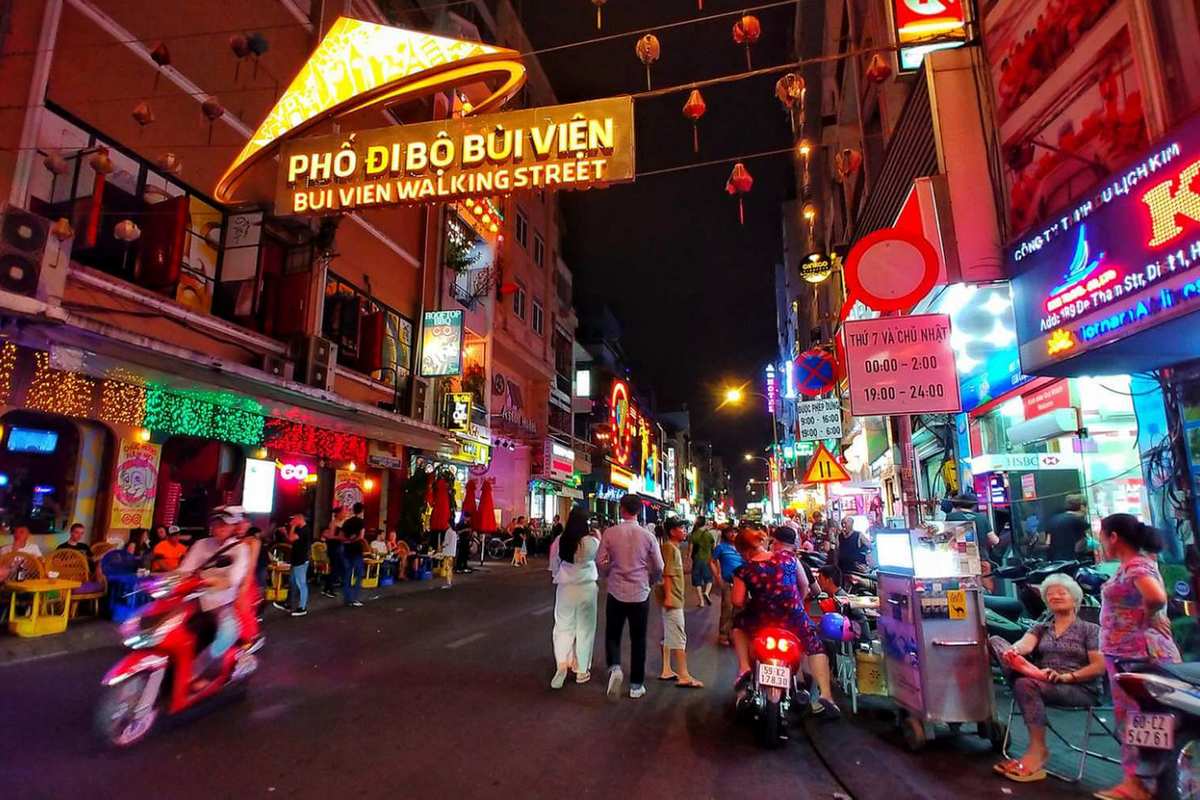 Ho Chi Minh Bui Vien Street 1