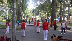 Ho Chi Minh City Tao Dan Park