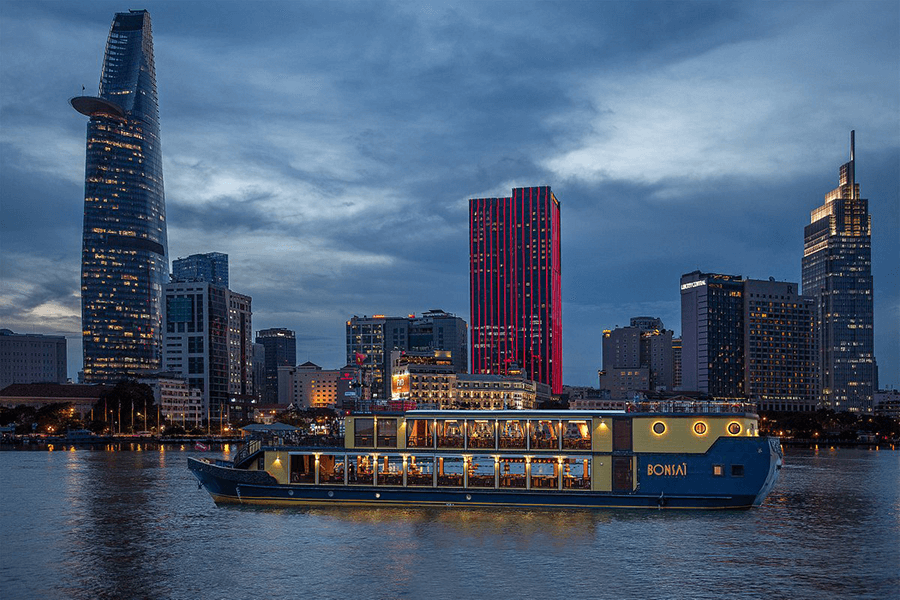 Experience the vibrant energy of Saigon’s modern skyline