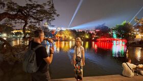 Hoan Kiem The Huc Bridge