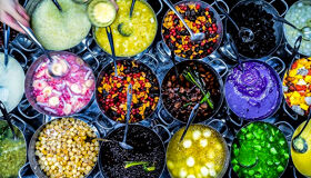 Shop for chè Huế ingredients at Hue’s vibrant market