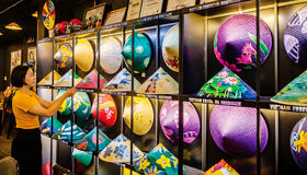 Dive into the vibrant glow of Hue Night Market