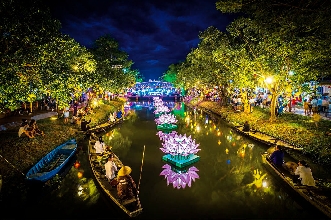 Glow in the magical night lights of heritage