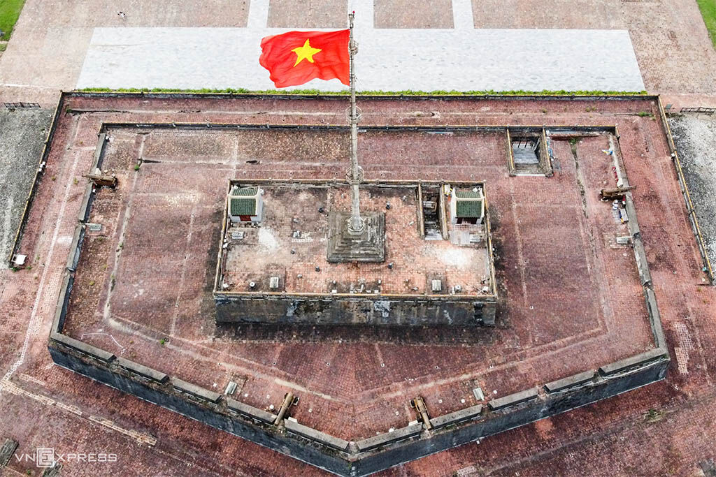 Flag Pole in Hue Imperial City
