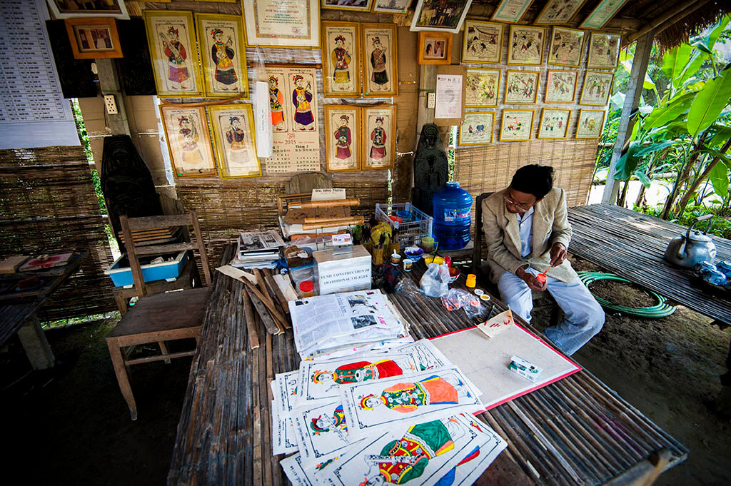 Sinh Paper making Village, Hue Imperial City