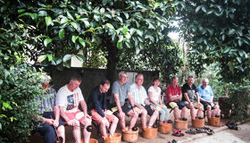 Tourists at Garden House, Hue Imperial City