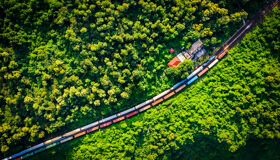 Re-Union Train passing Hai Van Pass, Hue City