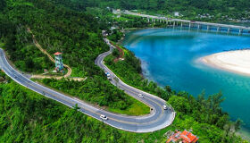 Hai Van Pass and Lang Co Beach, Hue City