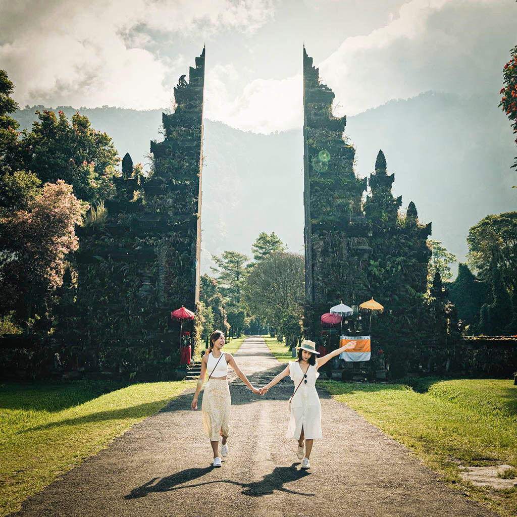 Experience dramatic ocean vistas from this sacred site