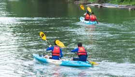Kayaking Nam Song River Laos