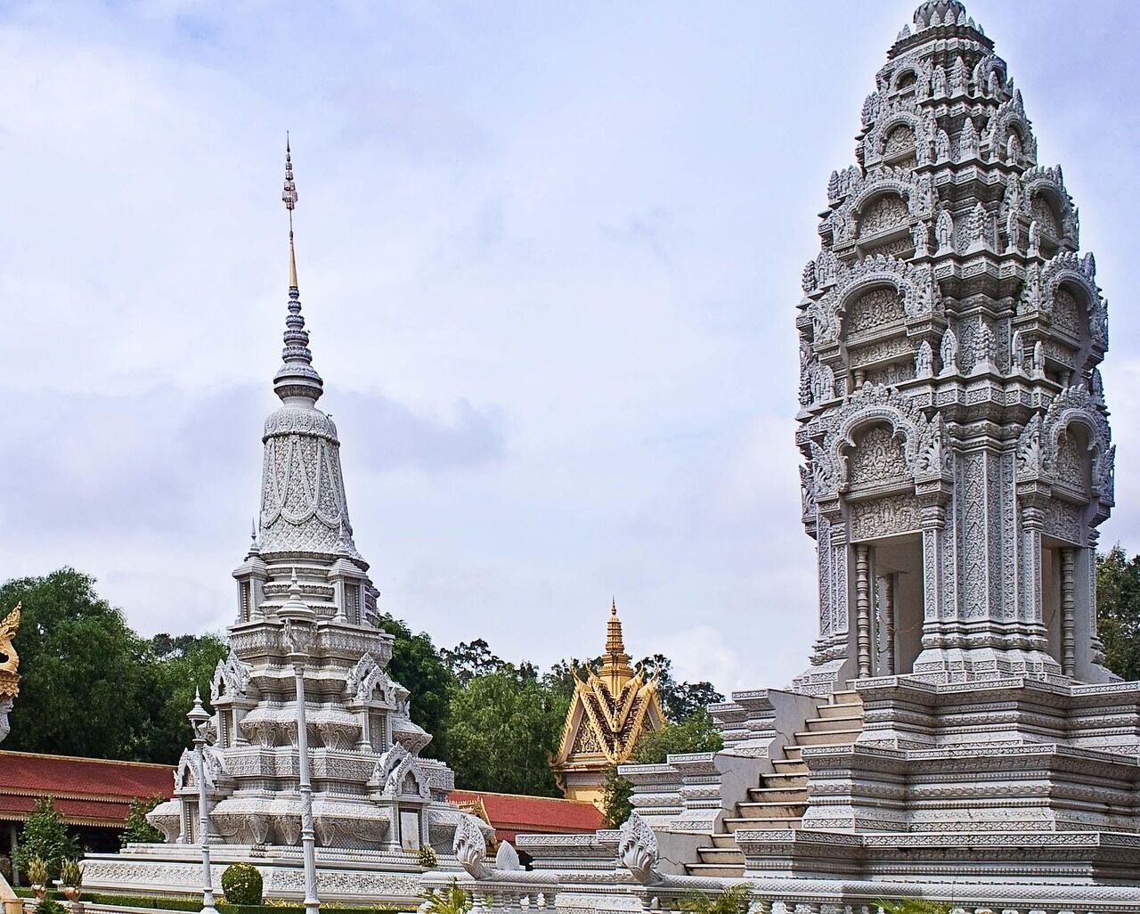 Khmer Stupas in Cambodia