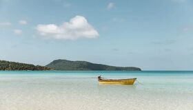 Koh Rong Beach and Boat