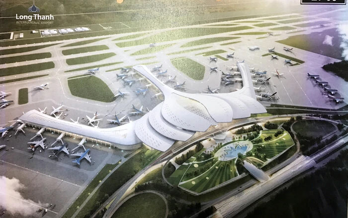 Long Thanh International Airport in Ho Chi Minh City