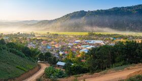 Luang Namtha Village Panorama