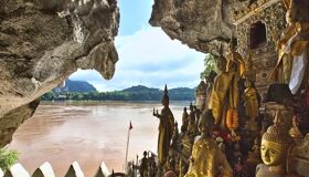 Luang Prabang Pak Ou Cave Beautiful