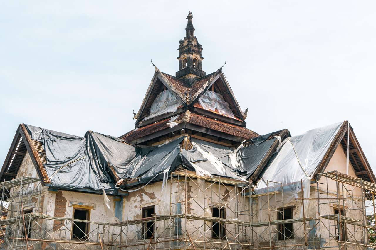 Pakse Ancient and Old Temple