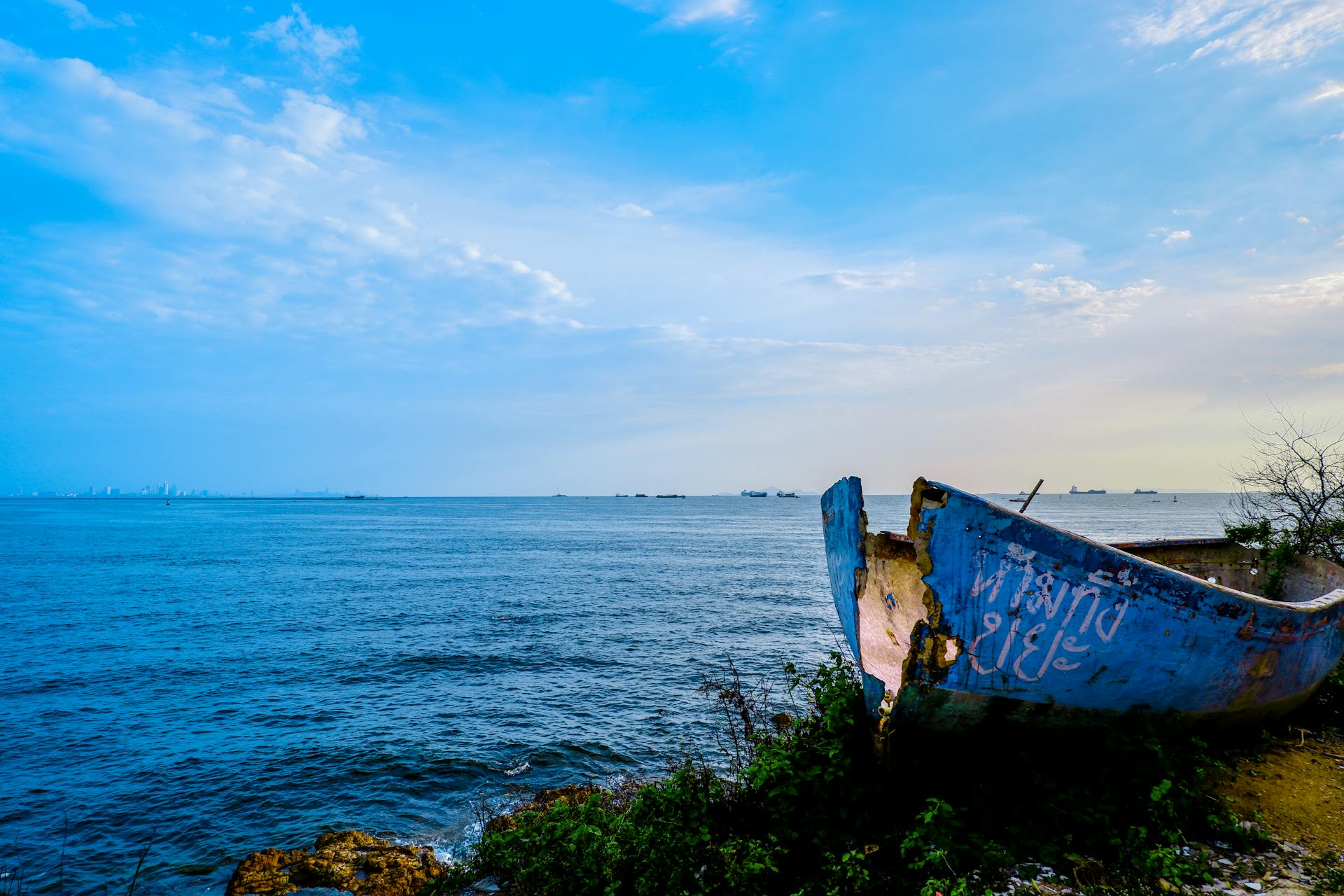 Pattaya Ocean and Boat