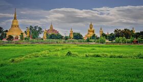 Phitsanulok Buddhist Statues Green