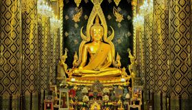 Phitsanulok Golden Interior Pagoda