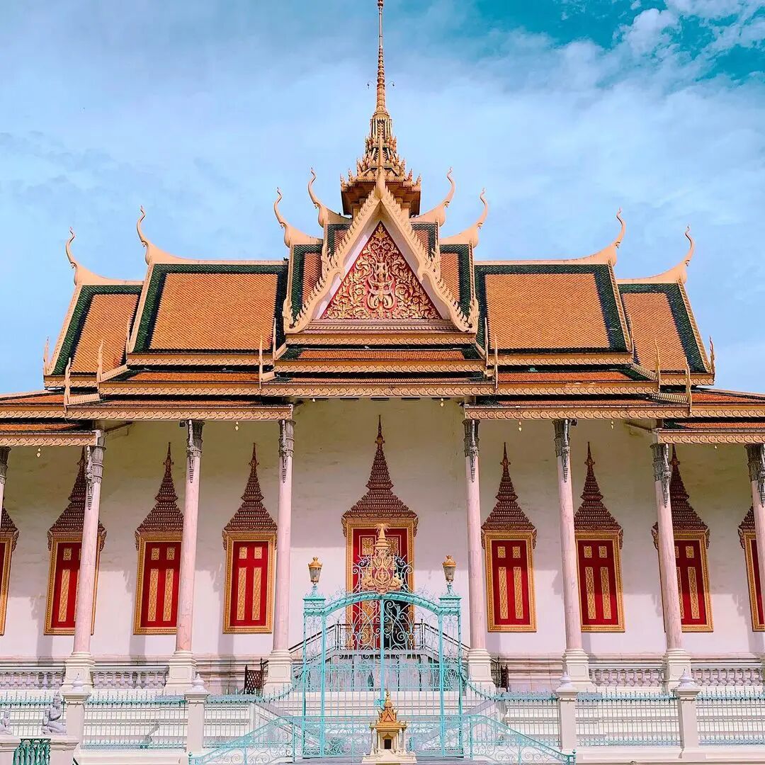 Admire the golden spires of Cambodia’s iconic Royal Palace