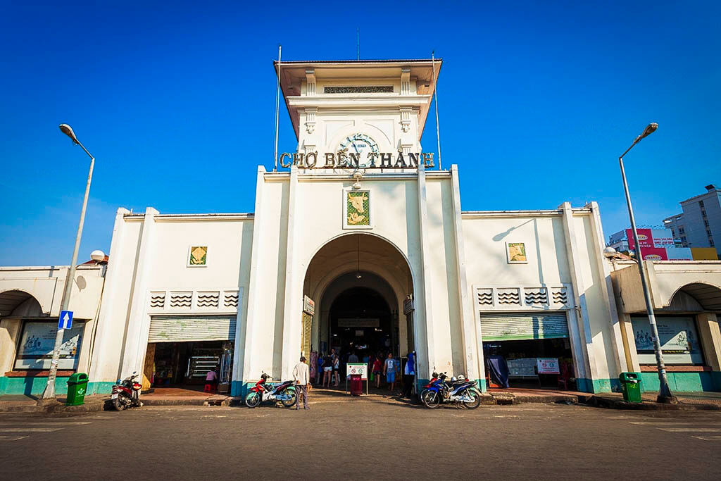 Immerse in the lively atmosphere of Ben Thanh Market