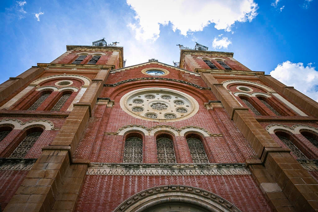 Admire French colonial architecture in the heart of Saigon