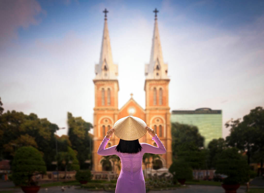 Discover French colonial architecture in the heart of Ho Chi Minh City