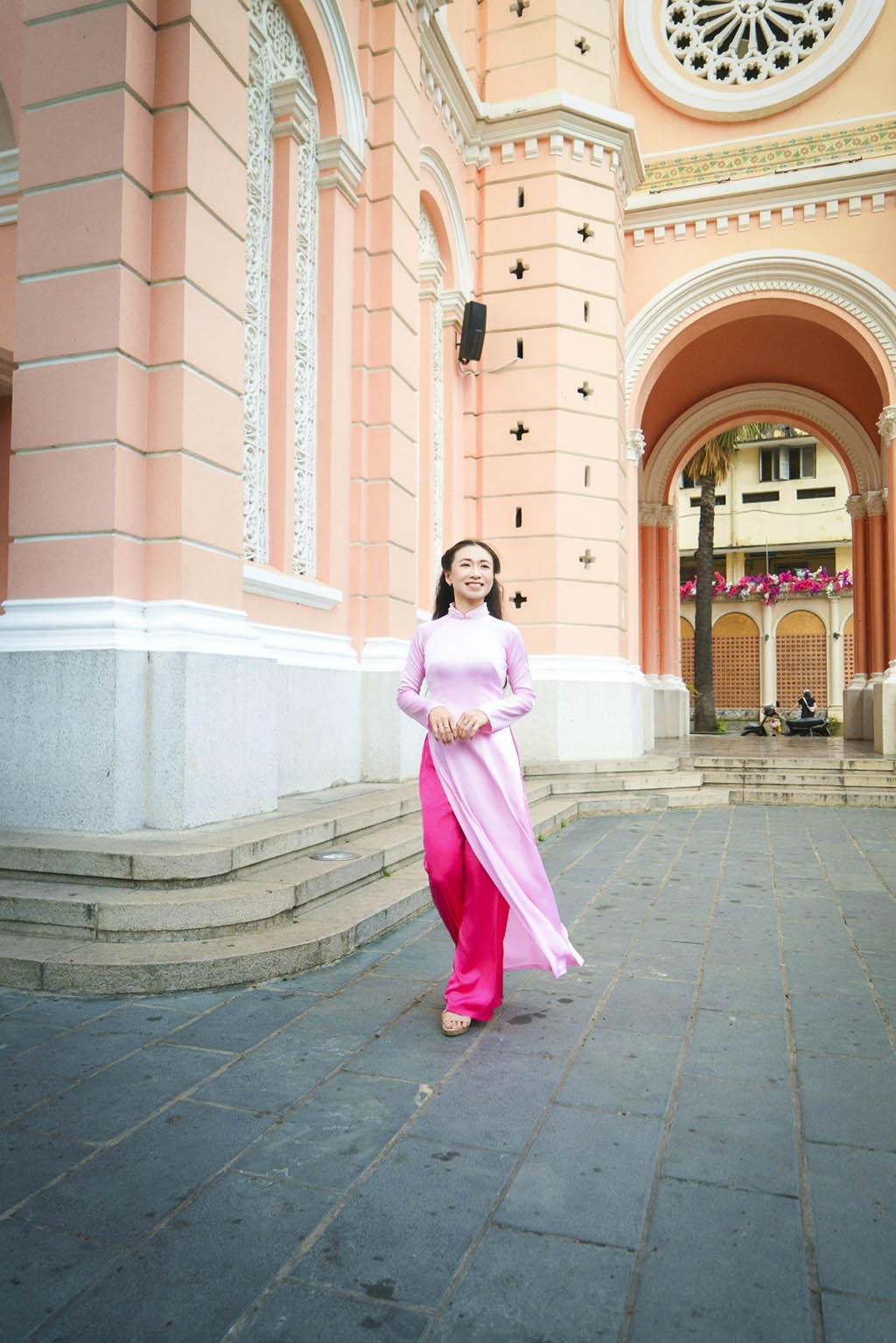 Admire the French colonial architecture in the heart of Ho Chi Minh City