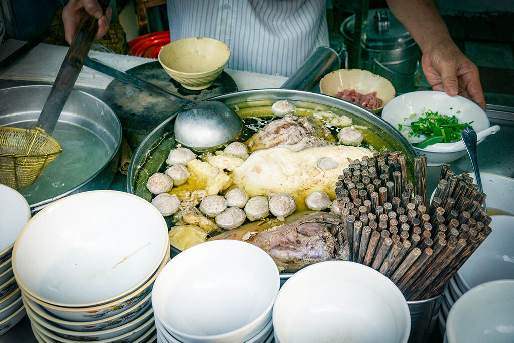 Savor authentic Vietnamese pho from a local eatery
