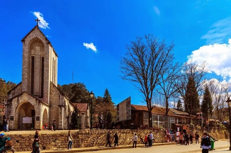 Capture the historic charm of Sapa’s central landmark