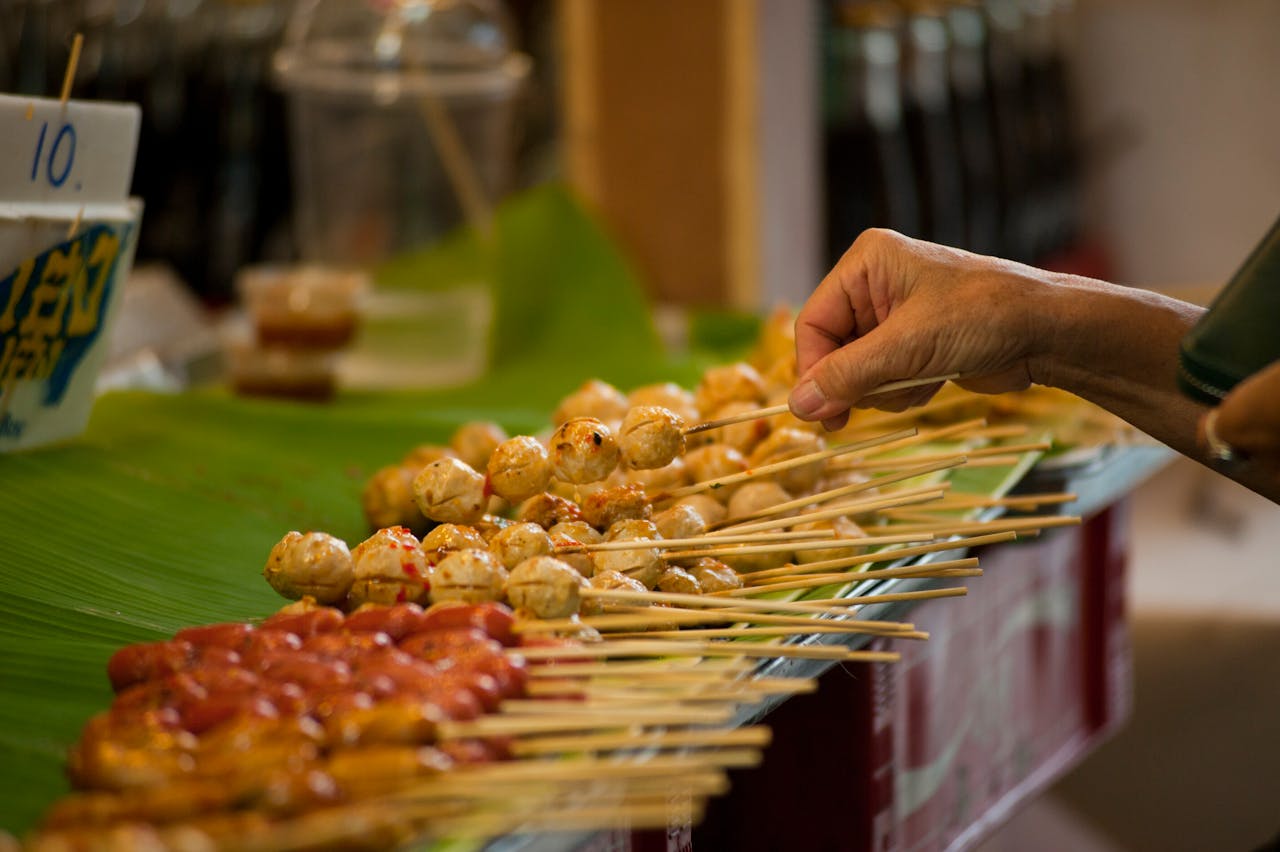 Savor authentic Thai flavors from bustling street stalls