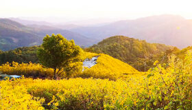 Thailand in fall season