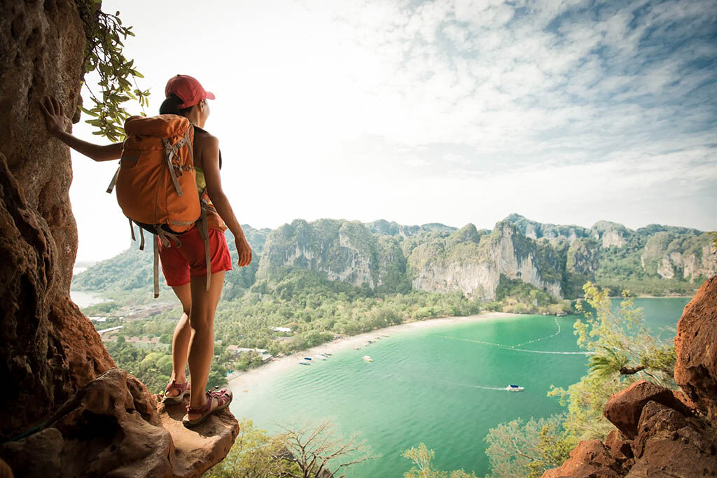 Relax on Krabi’s iconic limestone paradise