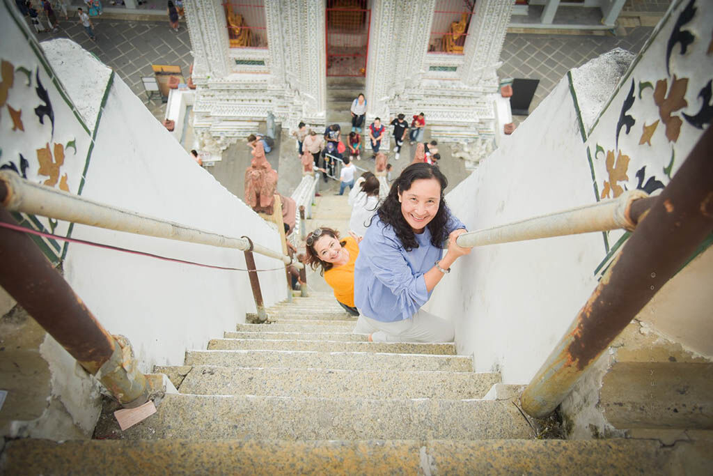 Immerse in the spiritual glow of the Temple of Dawn