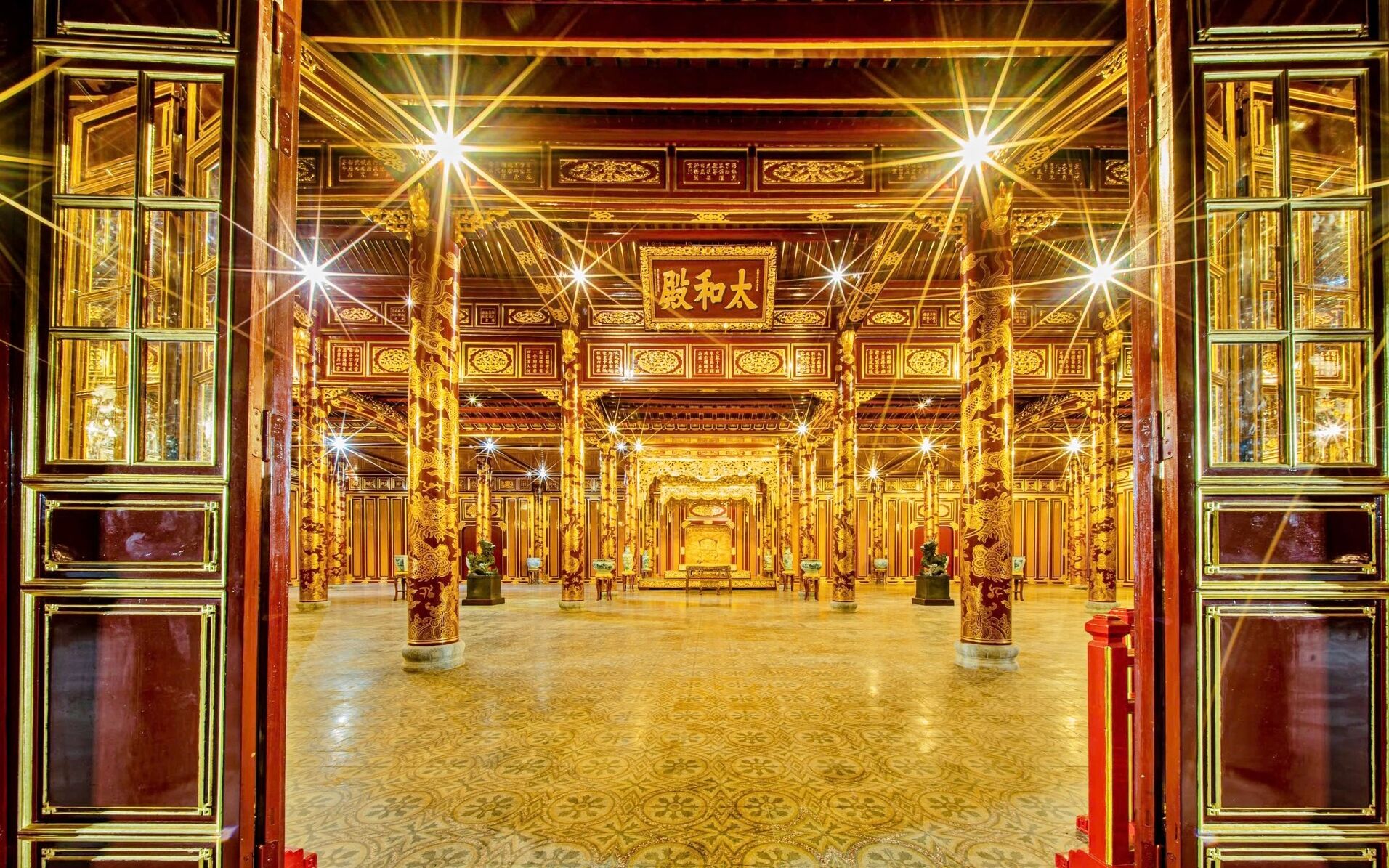 Photograph the opulent spirit of Hue’s interiors