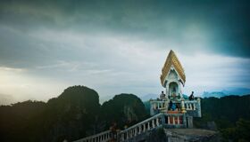 Tower in the jungle Thailand
