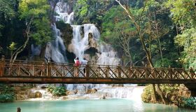 Trek Laos Kuangsi Waterfalls