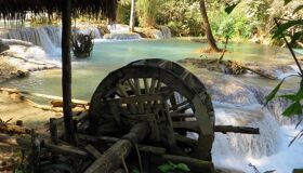Water Wheel in Laos