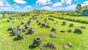 Xieng Khouang Plain of Jars Green
